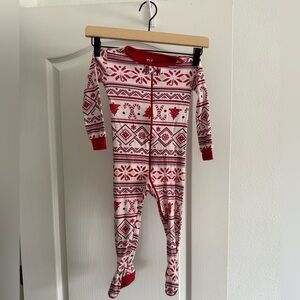 PJ Place Christmas Footsie Pajama SZ 18-25 Months